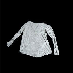 Vineyard Vines Women's Light Gray Long Sleeve Top